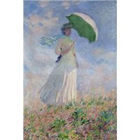 Портреты картины репродукции на заказ - Женщина с зонтиком