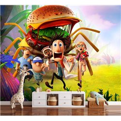 Фотообои детские Cloudy with a Chance of Meatballs 300x270