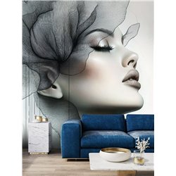 Флизелиновые фотообои Лицо девушки 300х270 см
