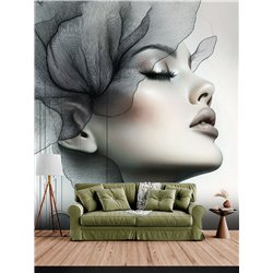Флизелиновые фотообои Лицо девушки 300х270 см