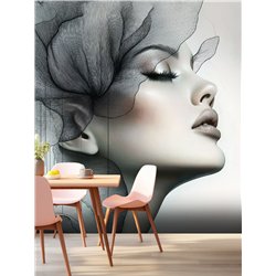 Флизелиновые фотообои Лицо девушки 300х270 см