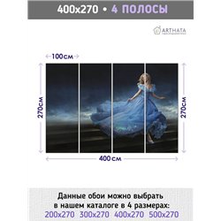 Фотообои детские фильм Золушка 400x270