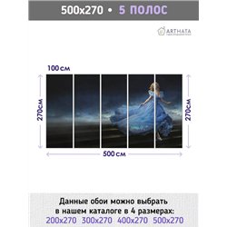 Фотообои в детскую сказка Золушка 500x270