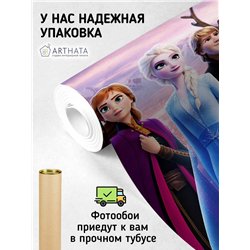Фотообои в детскую холодное сердце герои 500x270