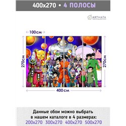 Фотообои детские Аниме персонажи 400x270