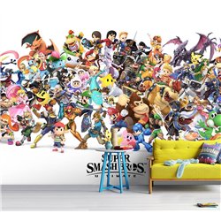 Фотообои на стену детские Super Smash Bros Нинтедо 200x270
