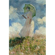 Картина на холсте по фото Модульные картины Печать портретов на холсте Женщина с зонтиком