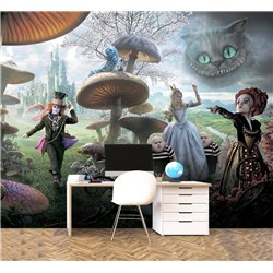 Фотообои в детскую Disney Алиса в стране чудес 500x270