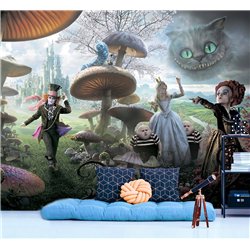 Фотообои в детскую Disney Алиса в стране чудес 500x270