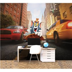 Фотообои на стену детские мультик Том и Джери 200x270