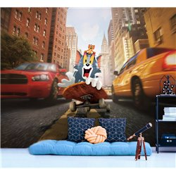 Фотообои на стену детские мультик Том и Джери 200x270