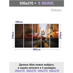 Фотообои в детскую Дисней Том и джери 500x270