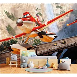 Фотообои детские Молния Маккуин Дисней 3d самолеты 400x270