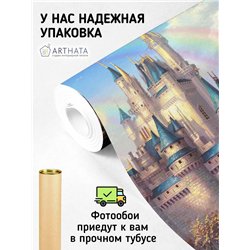 Фотообои на стену детские сказочный замок 200x270