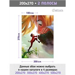 Фотообои на стену детские герои сказок 200x270