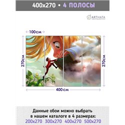 Фотообои детские персонажи мультика 400x270