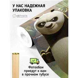 Фотообои детские 3д мультк кунг фу панда 400x270