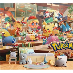 Фотообои на стену детские мультфильм Pokemon 200x270