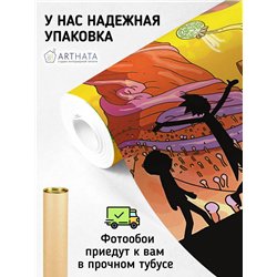 Фотообои детские флизелиновые герои Рик и Морти 300x270