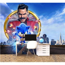 Фотообои в детскую герой игры Соник 500x270