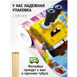 Фотообои в детскую Спанч Боб и Патрик 500x270