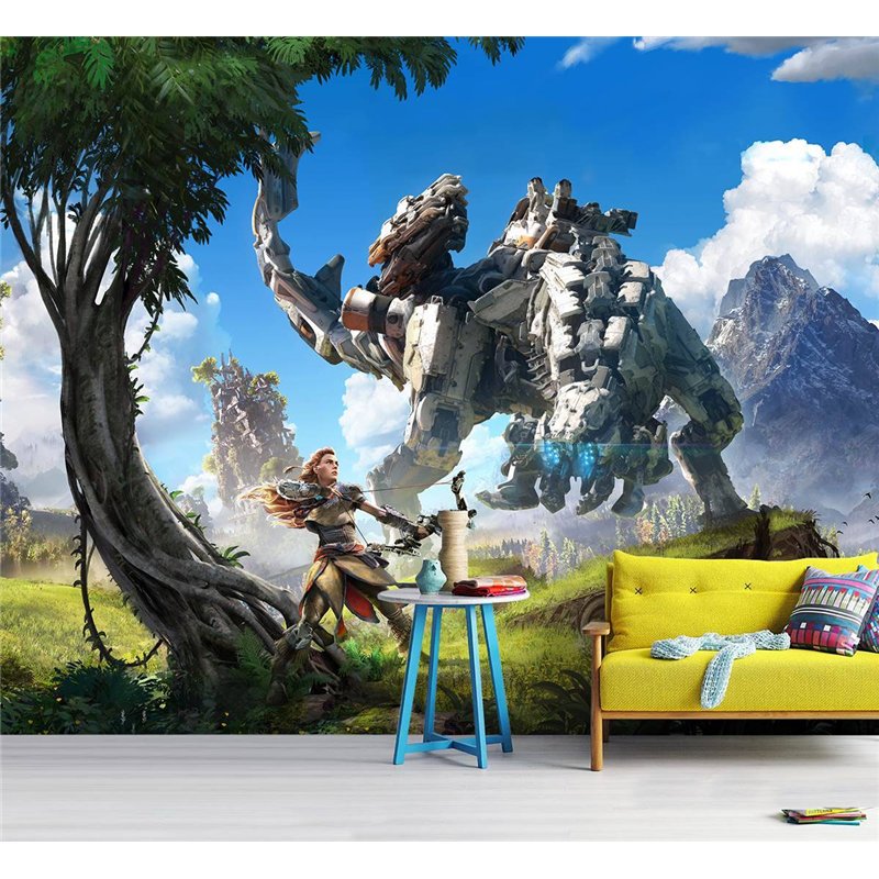 Фотообои детские флизелиновые Хорайзн мир будущего 300x270
