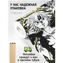 Фотообои в детскую Манга комикс 500x270
