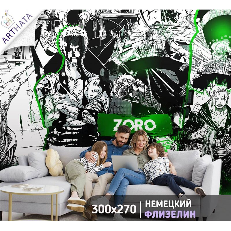 Фотообои для подростка Аниме Манга герои 300x270