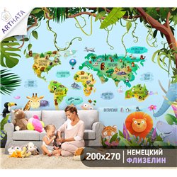 Фотообои на стену - Арки и улочки. Обои для гостиной, для кухни, для спальни. Размер - 200x270 см