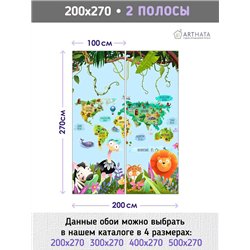 Фотообои на стену - Арки и улочки. Обои для гостиной, для кухни, для спальни. Размер - 200x270 см