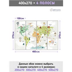 Фотообои на стену - Арки и улочки. Обои для гостиной, для кухни, для спальни. Размер - 400x270 см