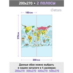 Фотообои на стену - Арки и улочки. Обои для гостиной, для кухни, для спальни. Размер - 200x270 см