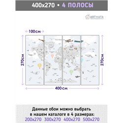 Фотообои на стену - Арки и улочки. Обои для гостиной, для кухни, для спальни. Размер - 400x270 см