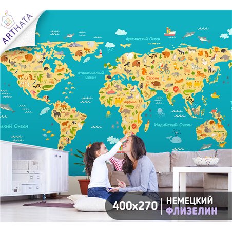 Фотообои на стену - Арки и улочки. Обои для гостиной, для кухни, для спальни. Размер - 400x270 см