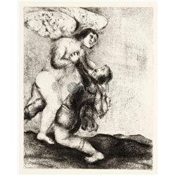 Библия. Иаков борется с ангелом