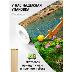 Фотообои на стену - Арки и улочки. Обои для гостиной, для кухни, для спальни. Размер - 300x270 см