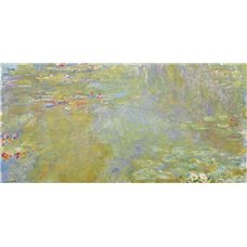Картина на холсте по фото Модульные картины Печать портретов на холсте Пруд с водяными лилиями