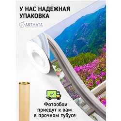 Фотообои на стену расширяющие пространство - Балконы и окна с 3D эффектом. Обои для гостиной, для кухни, для спальни. Размер - 2