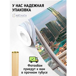 Фотообои на стену расширяющие пространство - Балконы и окна с 3D эффектом. Обои для гостиной, для кухни, для спальни. Размер - 2