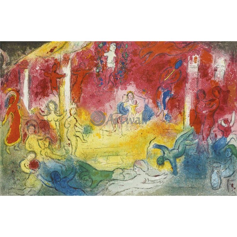 Дафнис и Хлоя. Храм и истории Бахуса