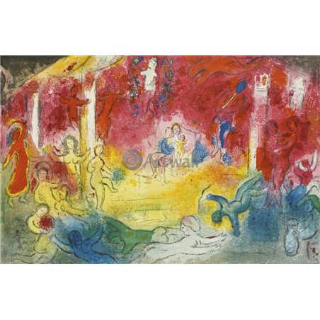 Дафнис и Хлоя. Храм и истории Бахуса