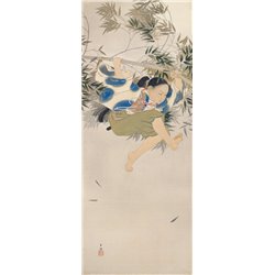 Кобаяши Кокей «Преодоление» - Модульная картины, Репродукции, Декоративные панно, Декор стен