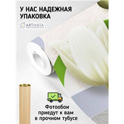 Фотообои для интерьера - 300х270см из 3х полос. Обои для стен, оформление спальни, детской комнаты, кухни, гостинной.