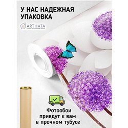 Фотообои для интерьера - 200х270см из 2х полос. Обои для стен, оформление спальни, детской комнаты, кухни, гостинной.