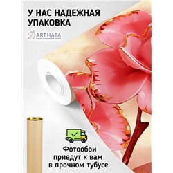 Фотообои для интерьера - 300х270см из 3х полос. Обои для стен, оформление спальни, детской комнаты, кухни, гостинной.