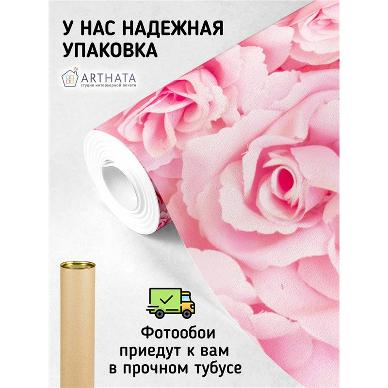 Фотообои для интерьера - 300х270см из 3х полос. Обои для стен, оформление спальни, детской комнаты, кухни, гостинной.