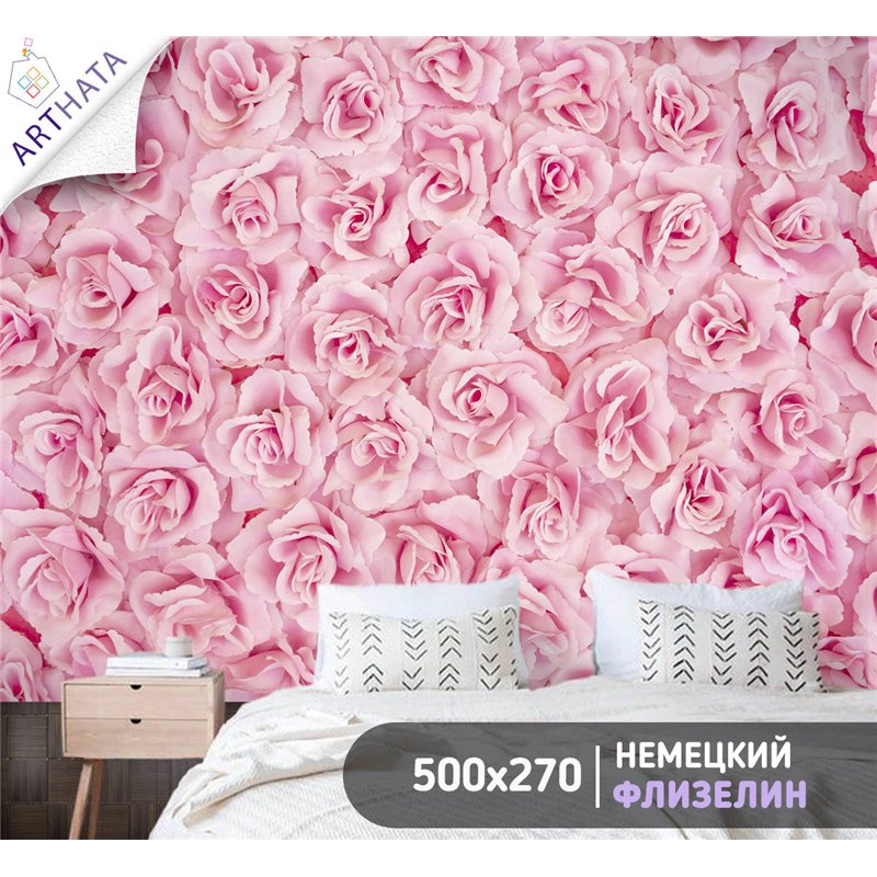 Фотообои для интерьера - 500х270см из 5и полос. Обои для стен, оформление спальни, детской комнаты, кухни, гостинной.