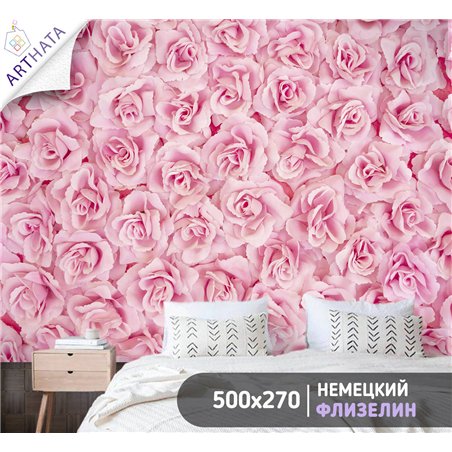 Фотообои для интерьера - 500х270см из 5и полос. Обои для стен, оформление спальни, детской комнаты, кухни, гостинной.