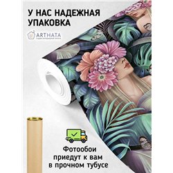 Фотообои для интерьера - 200х270см из 2х полос. Обои для стен, оформление спальни, детской комнаты, кухни, гостинной.