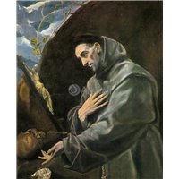 Портреты картины репродукции на заказ - Св Франциск